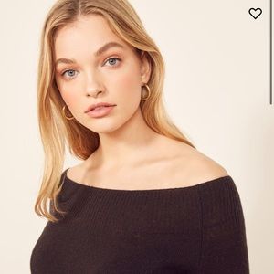 Reformation Boat Neck Sweater